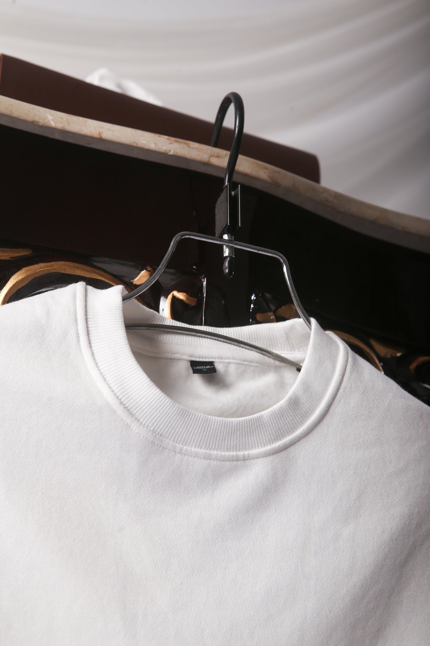 3-PCS Solid Premium Oversized Sweatshirt Combo - Black, Grey & White (Restock after 2 days)