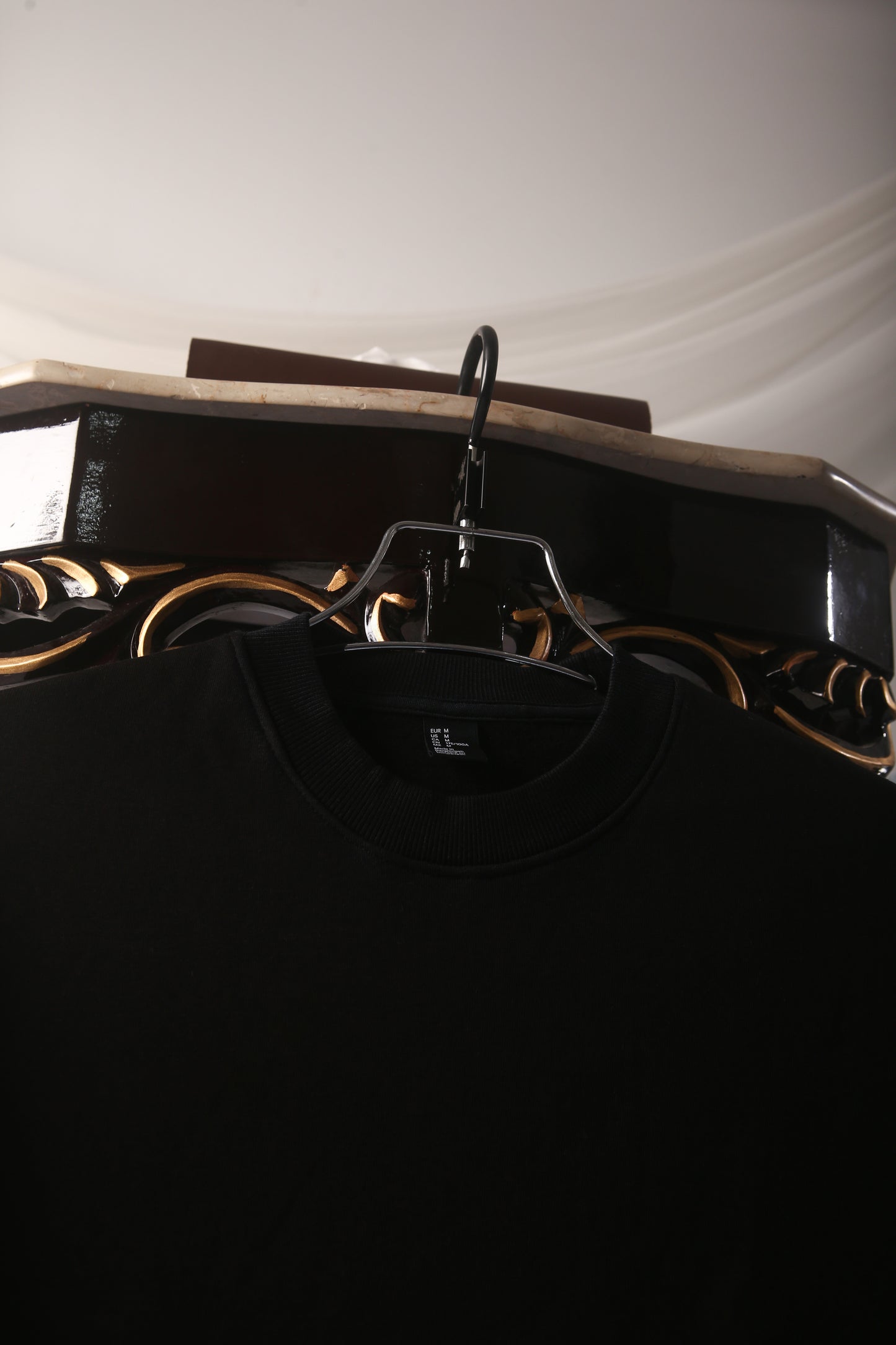 3-PCS Solid Premium Oversized Sweatshirt Combo - Black, Grey & White (Restock after 2 days)