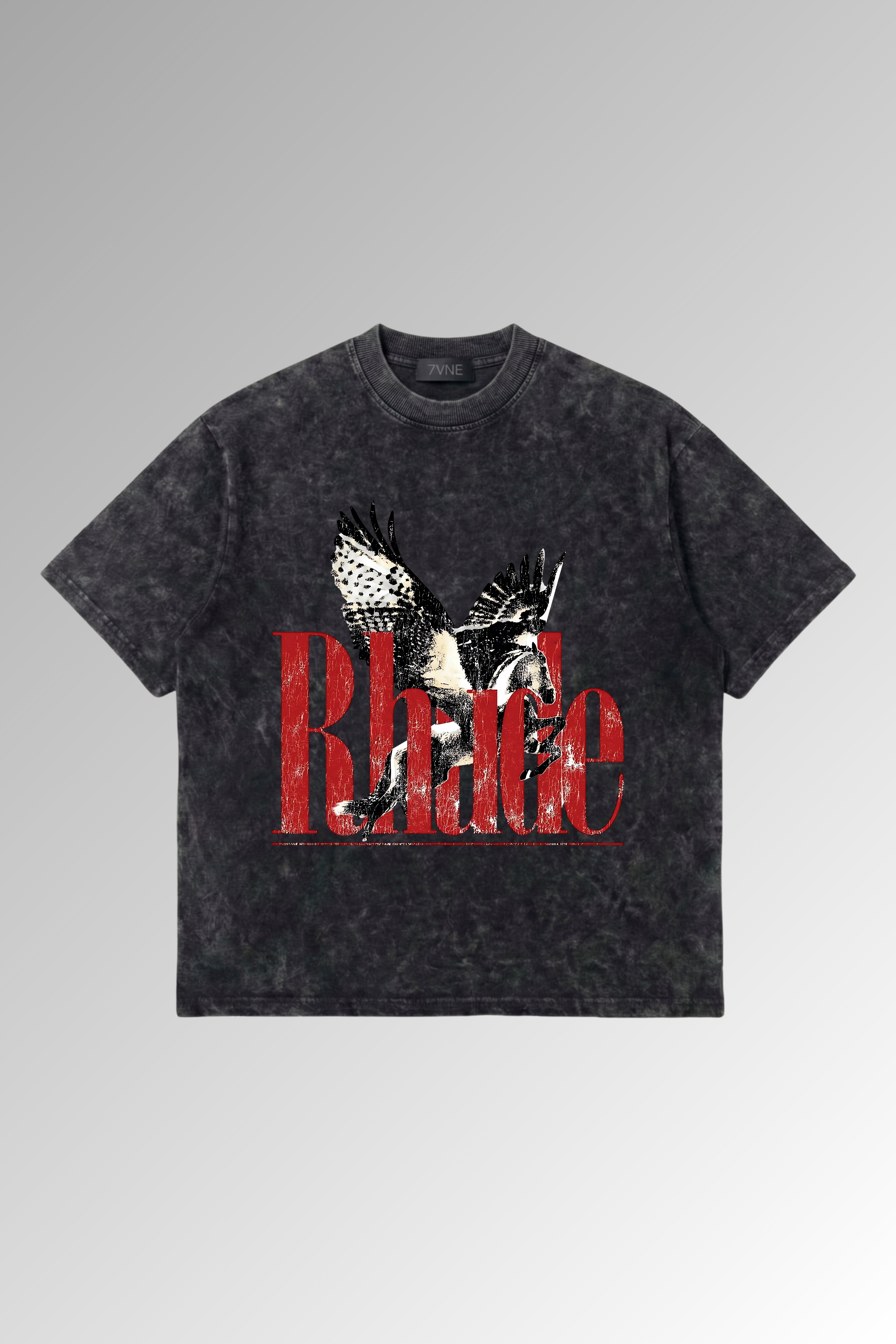 Rhude Flying Horse - Drop Shoulder T-shirt – 7VNE