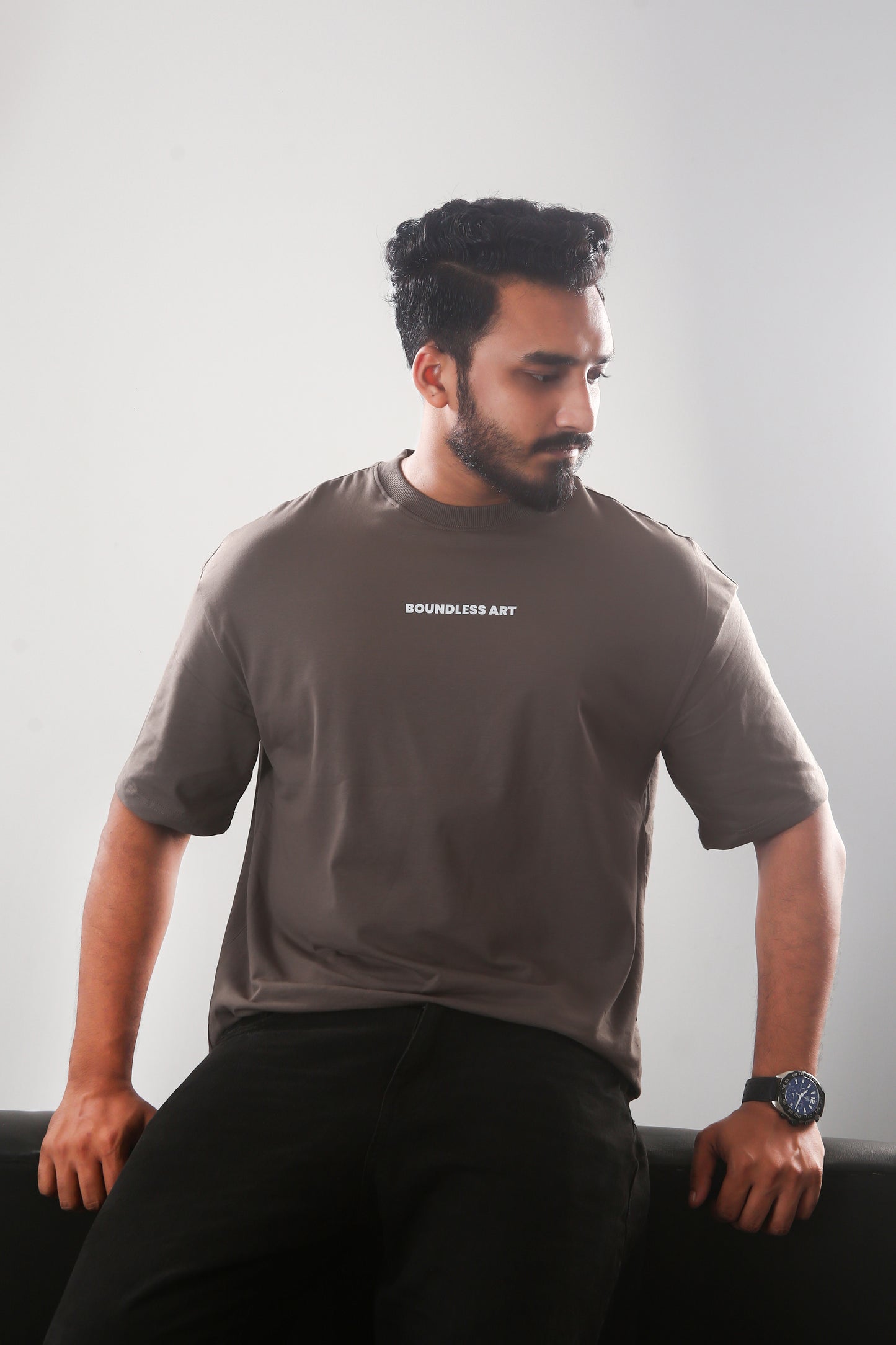 Boundless Art - Oversized Drop Shoulder T-shirt