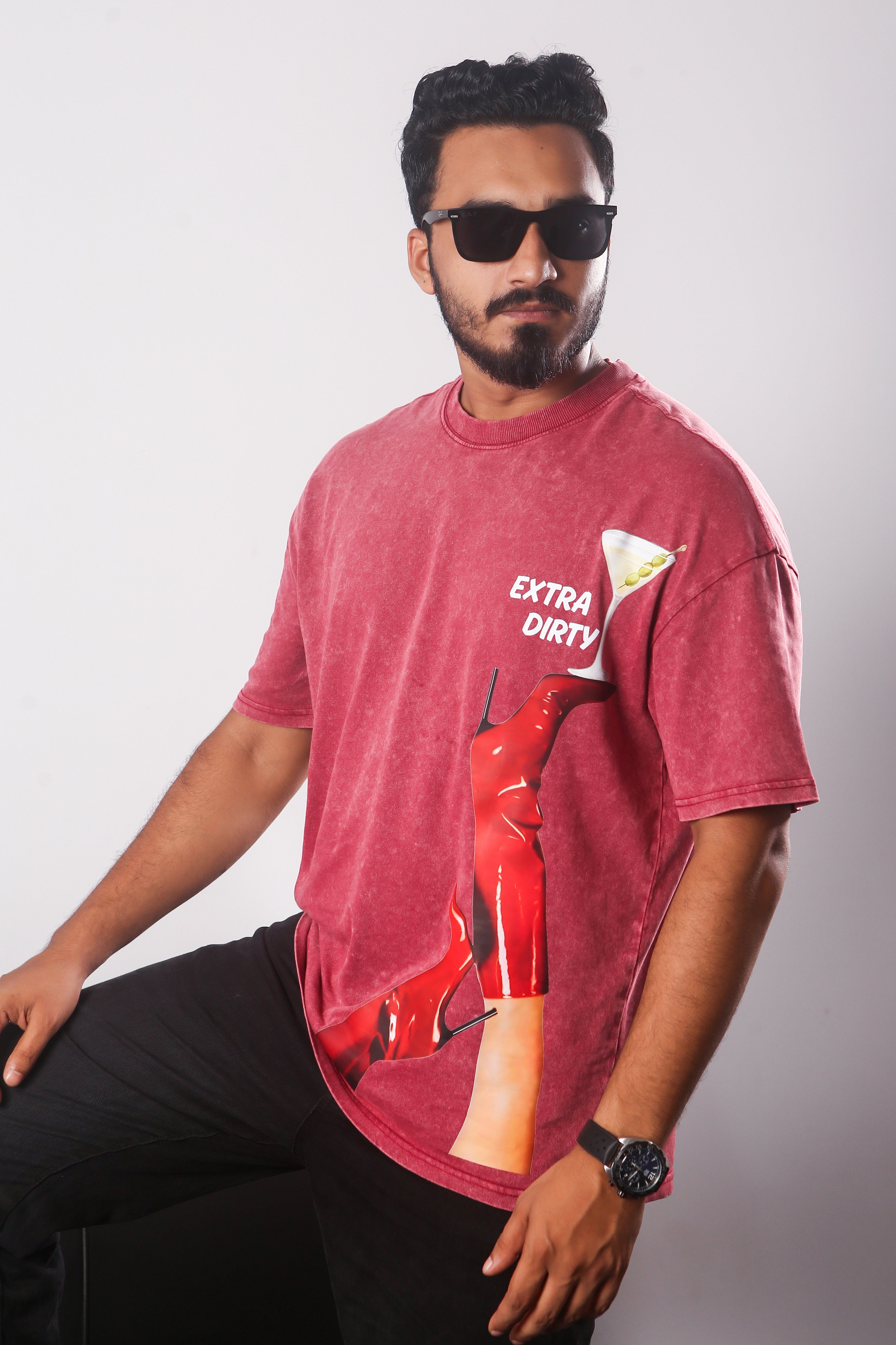 Extra Dirty - Oversized Drop Shoulder T-Shirt – 7VNE