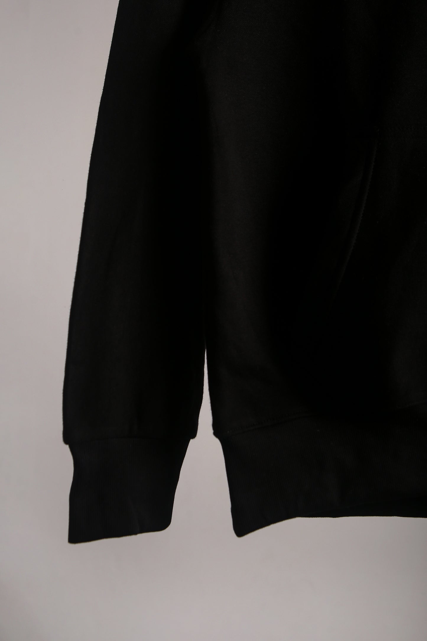 Solid Premium Oversized Hoodie - Black