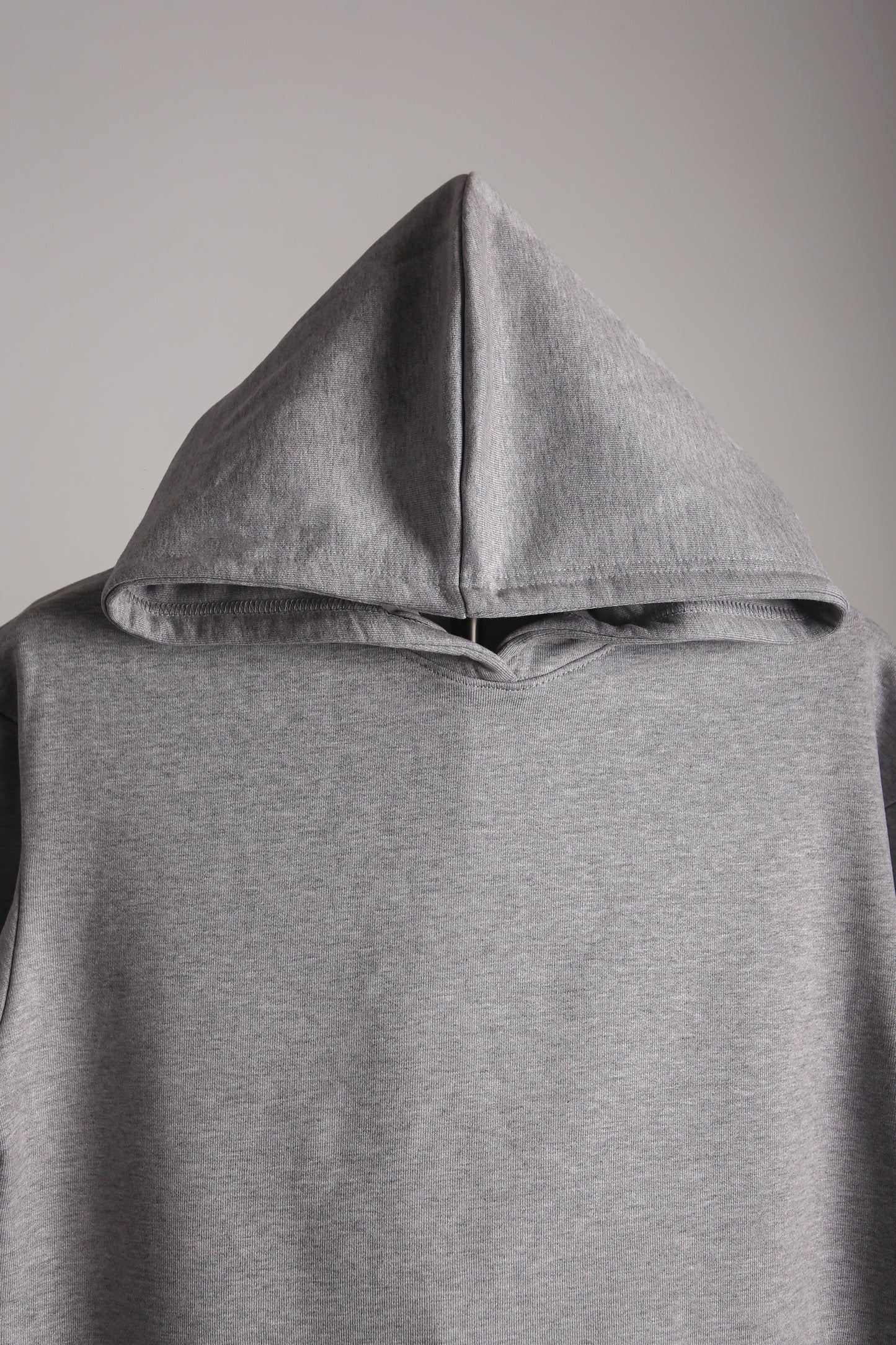 Solid Oversized Hoodie - Grey