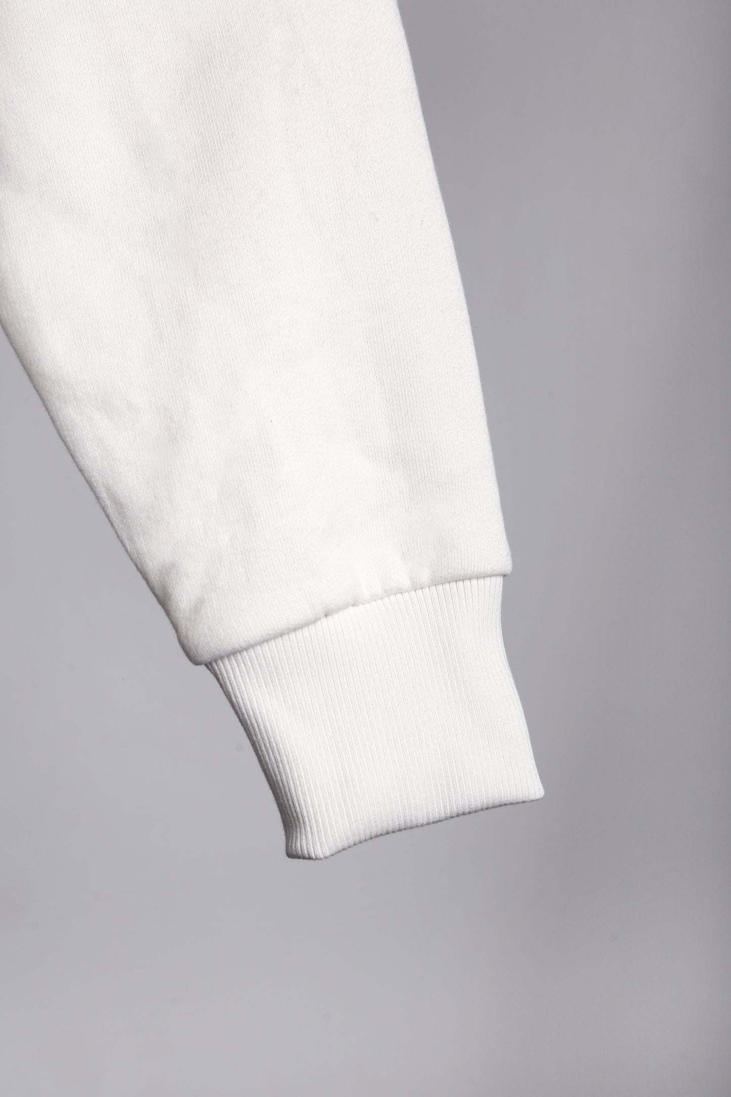 Solid Oversized Hoodie - White