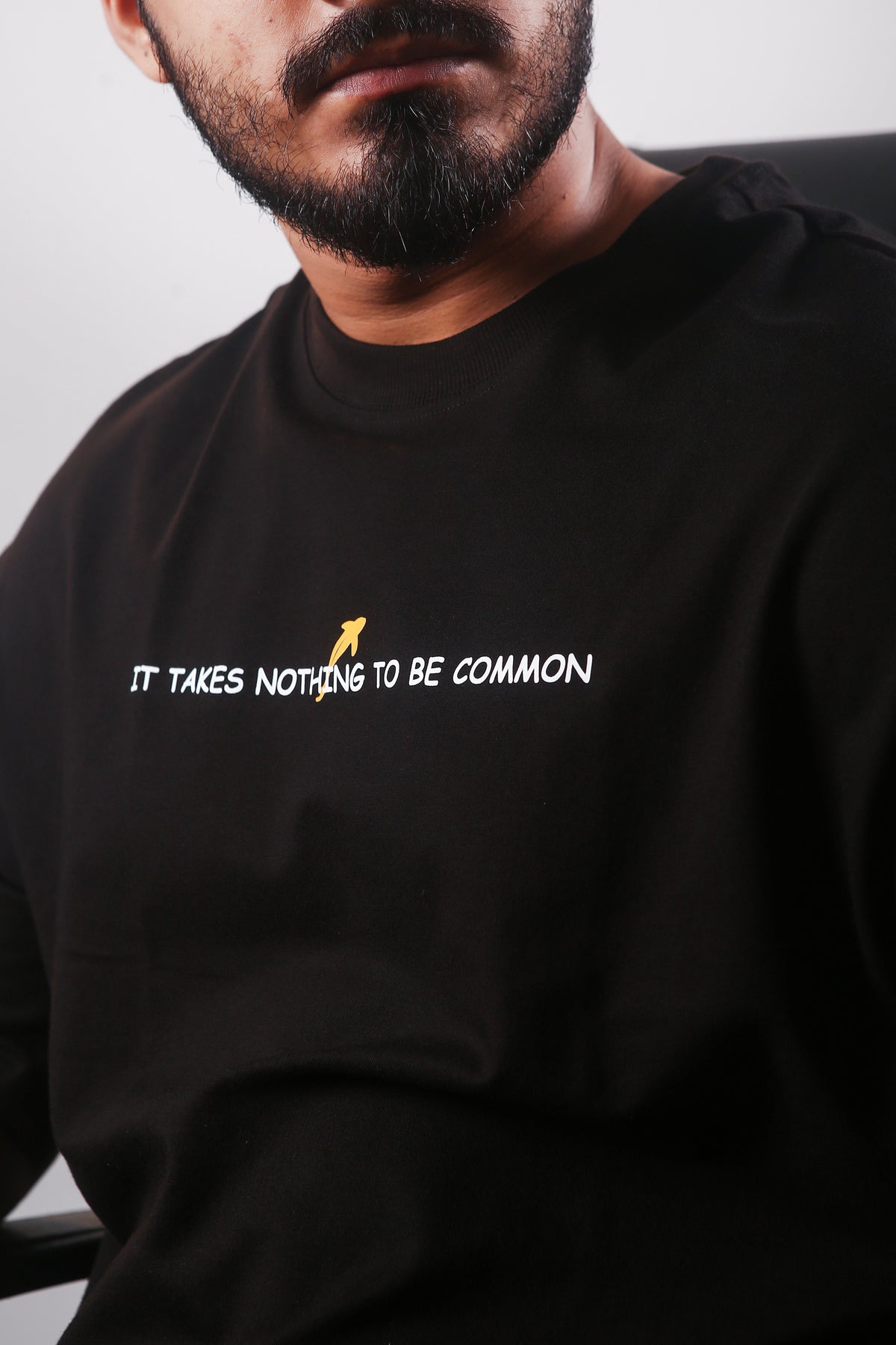 Fish Conceptual - Black Oversized Tshirt