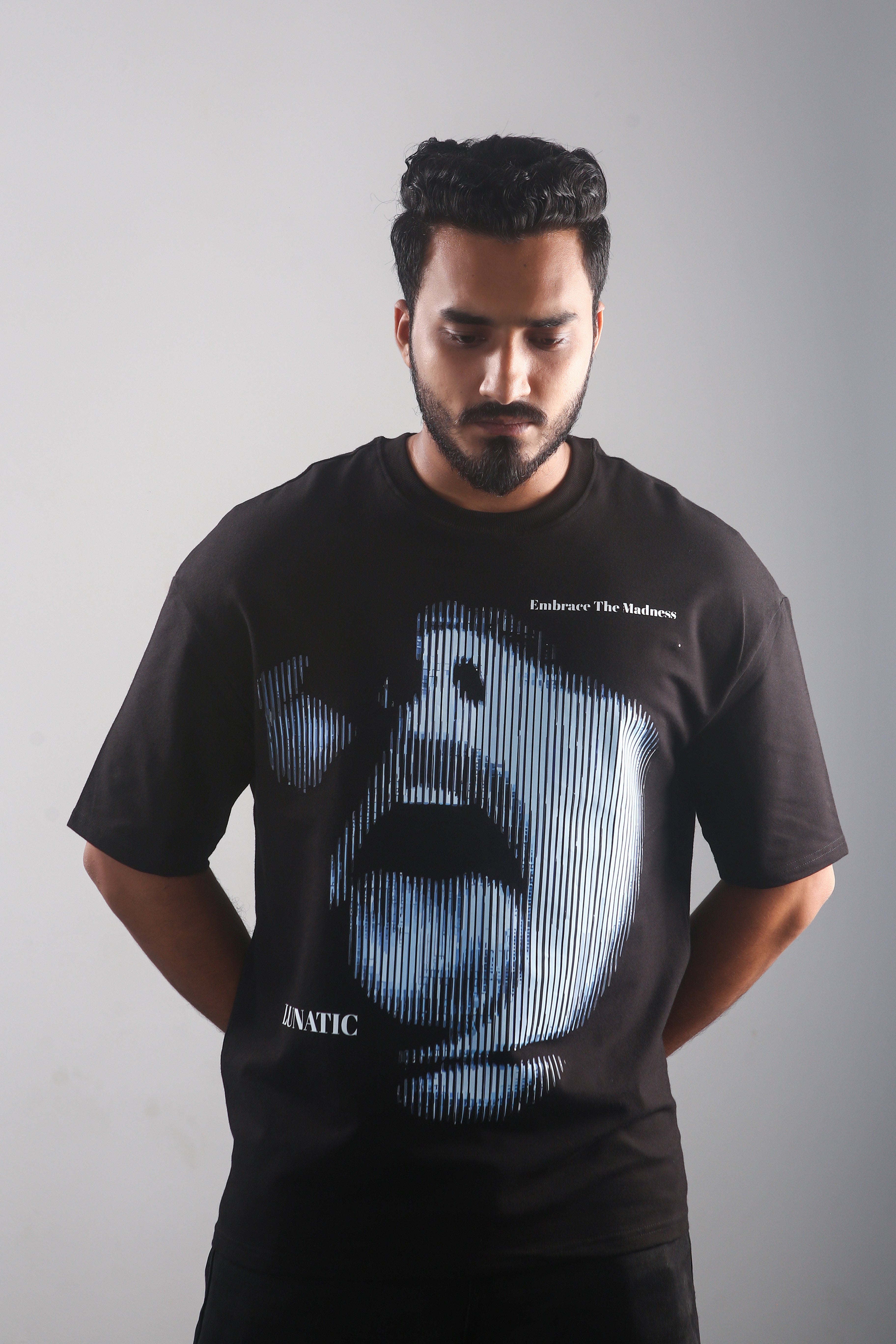 LUNATIC, Embrace The Madness - Drop Shoulder T-shirt – 7VNE