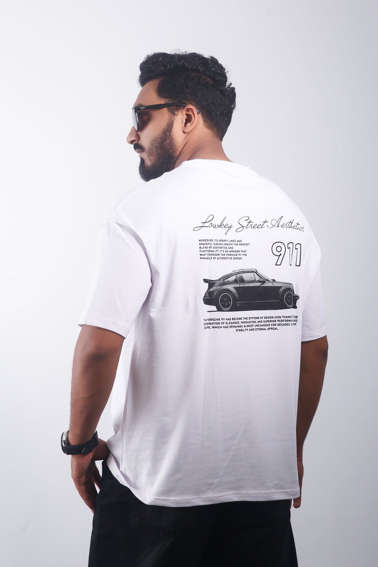 THE PORSCHE 911 - Oversized Drop Shoulder T-shirt