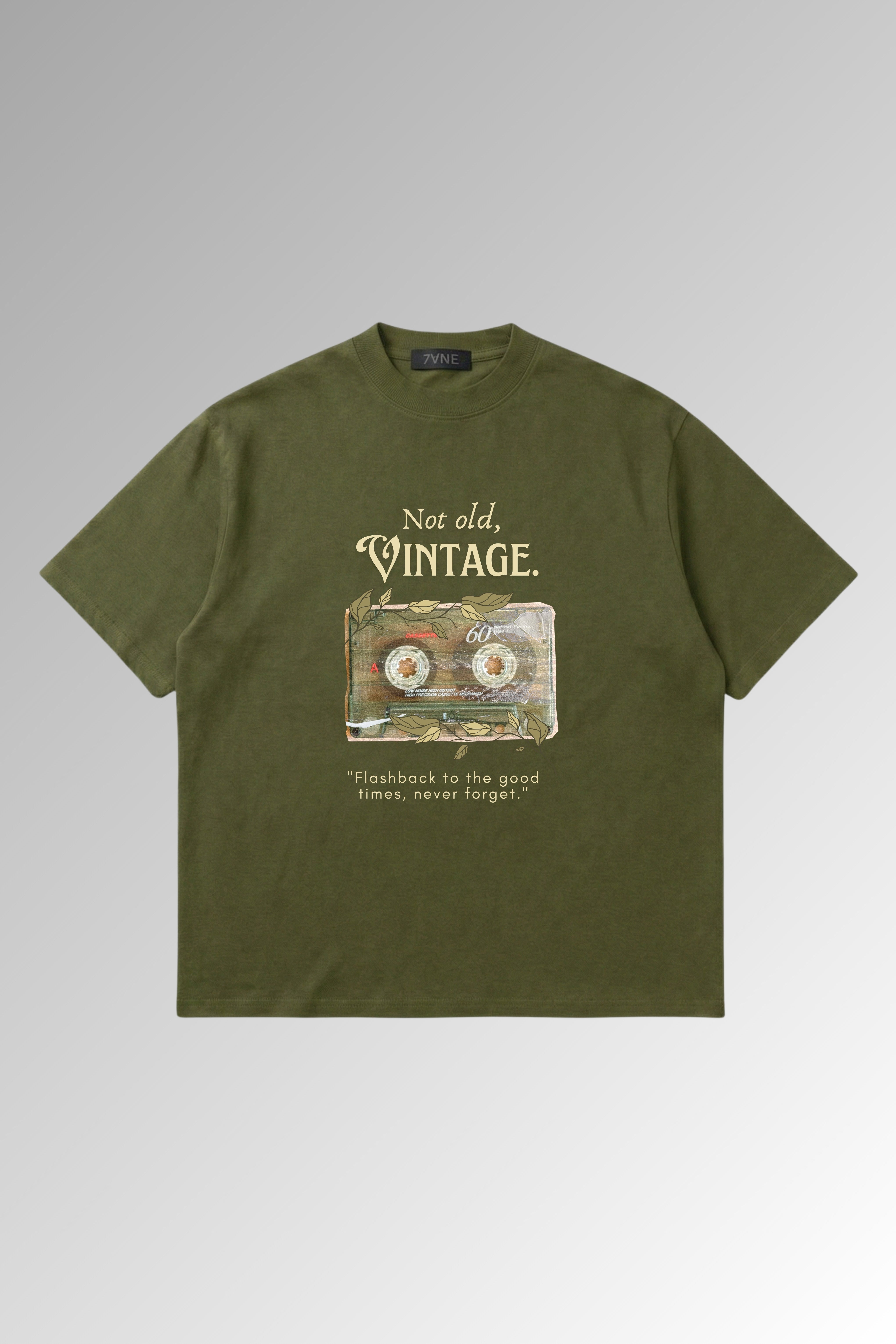 Not Old, VINTAGE - Drop Shoulder T-shirt – 7VNE