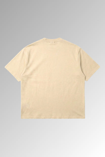 Classical Motorcyle - Beige Oversized Tshirt