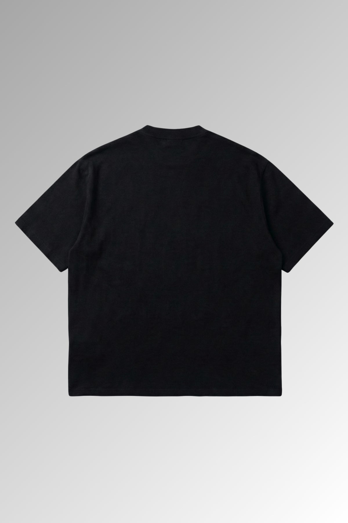 Galaxies Await - Black Oversized Tshirt
