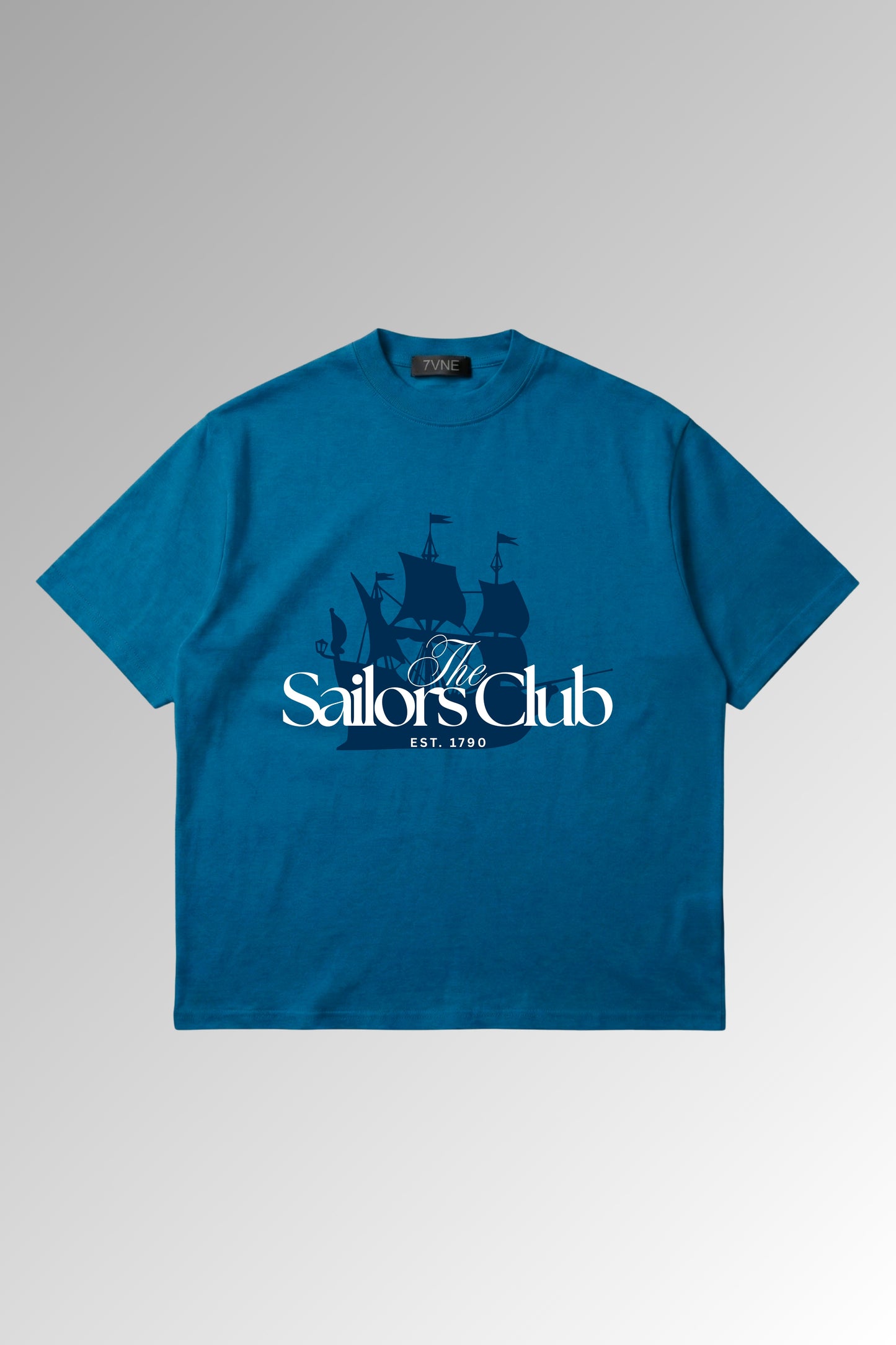 The Sailors Club - Premium Oversized Drop Shoulder T-shirt