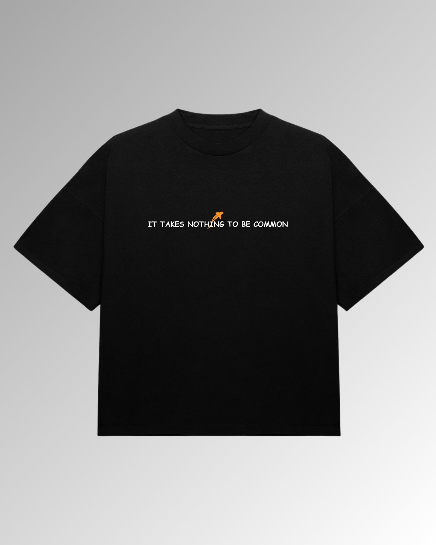 Fish conceptual - Oversized T-shirt - Black