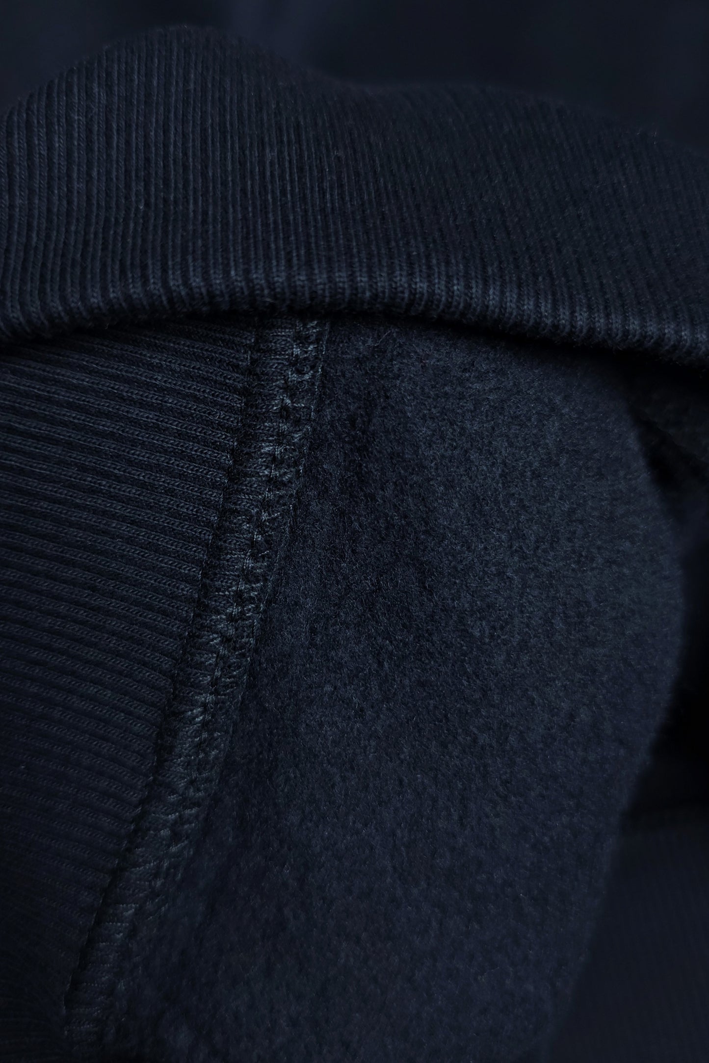 Solid Premium Oversized Sweatshirt - Black