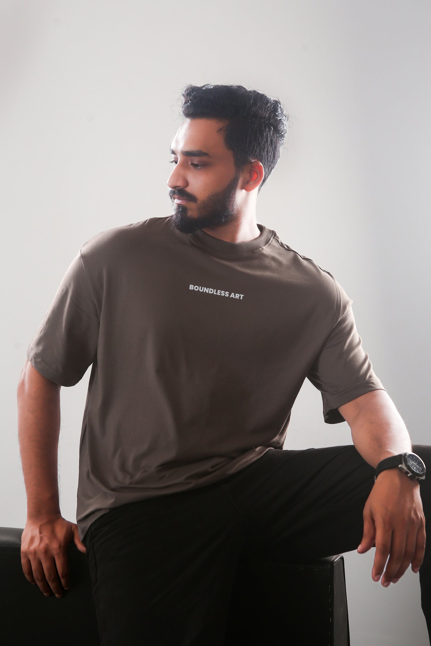 Boundless Art - Oversized Drop Shoulder T-shirt