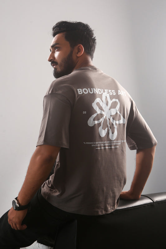 Boundless Art - Oversized Drop Shoulder T-shirt
